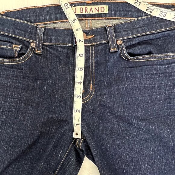 J Brand The Pencil Leg Jeans Ink Dark Wash Womens 28 - Picture 8 of 12
